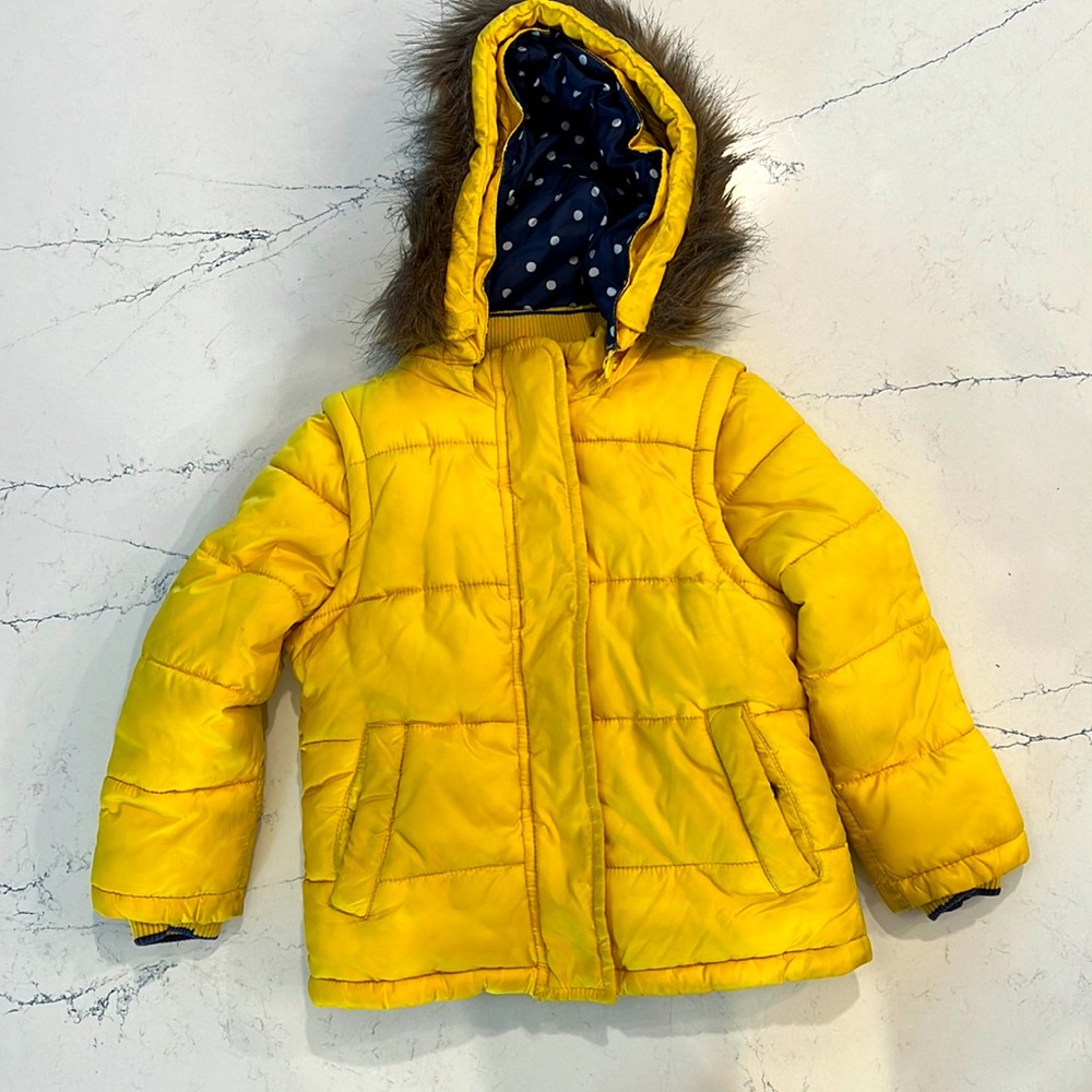 Mini Boden 2 in 1  puffer vest 3-4yrs